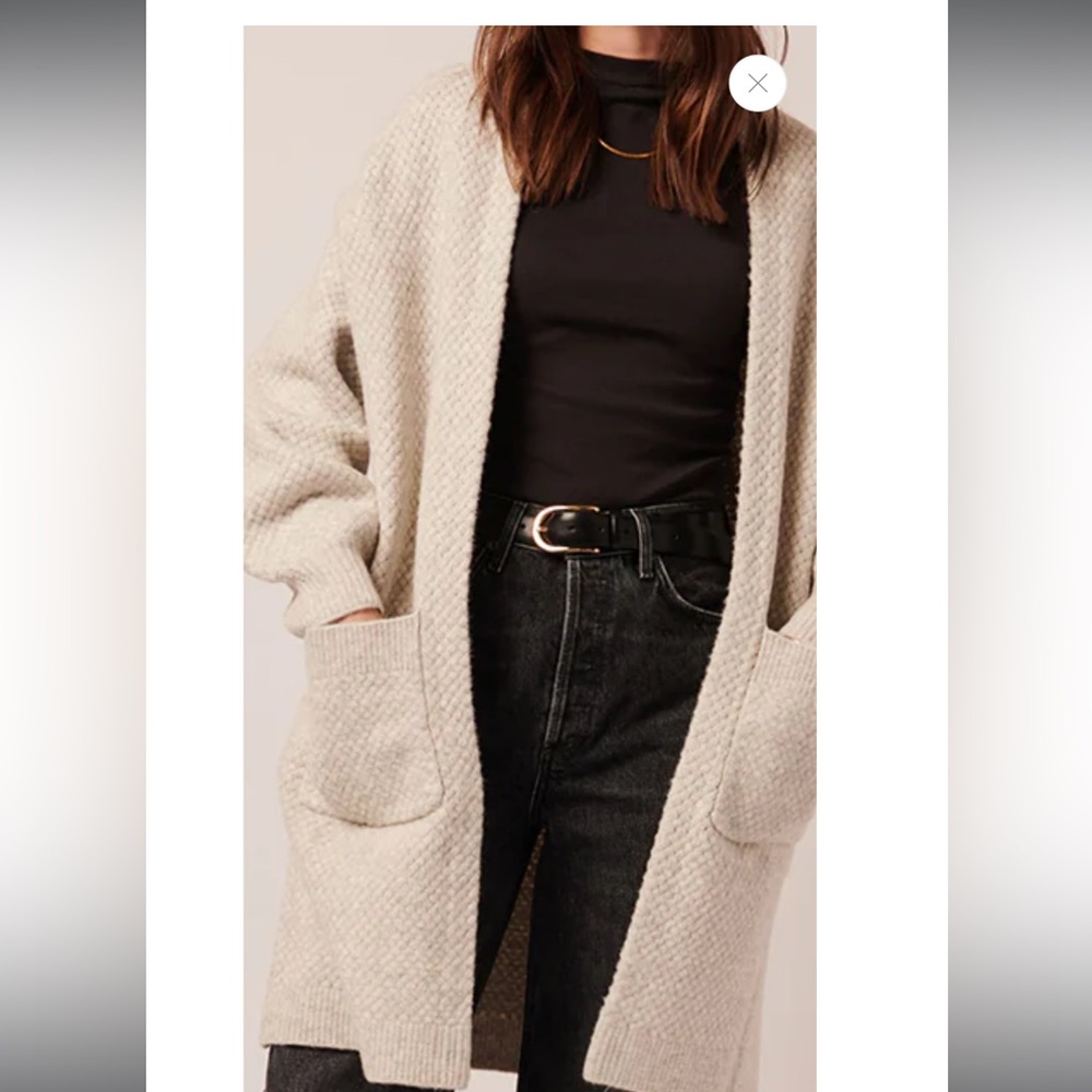 Cozy Cream Women's Sweater Cardigan